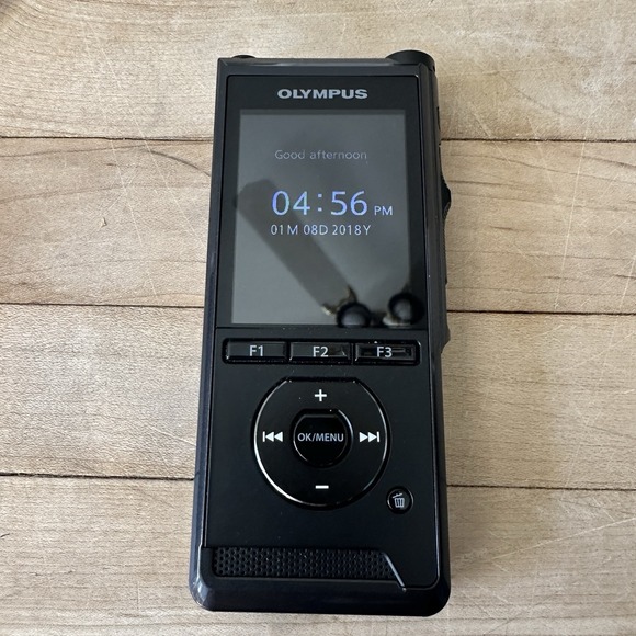 Olympus DS-9500 Wi-Fi Professional Digital Voice Recorder Cradle, Charger, Case - Picture 5 of 13